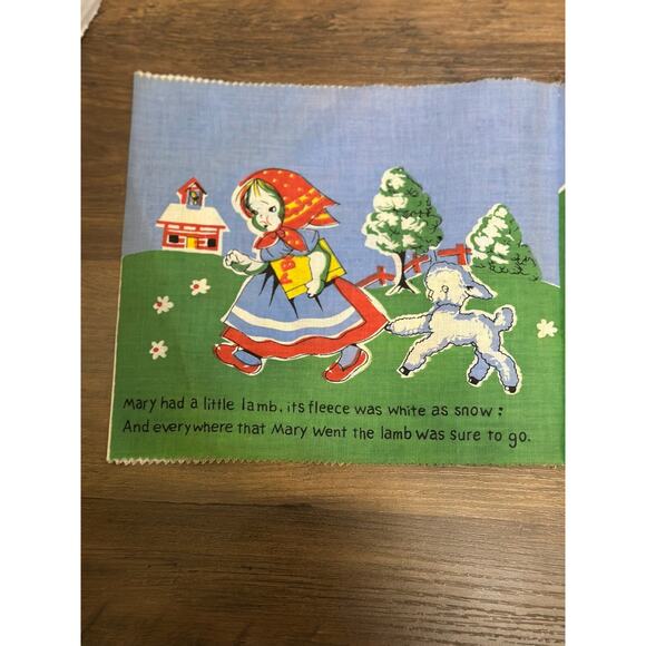 Vintage Peggy Cloth Book Baby‘s Mother Goose Nursey Rhymes - Picture 2 of 8